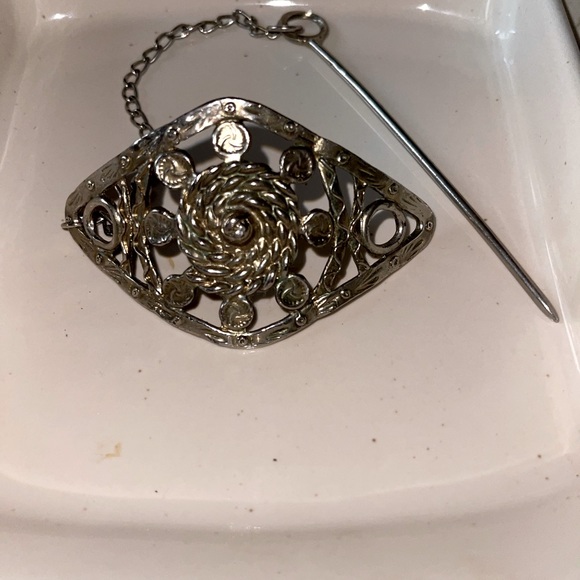 Antique vintage hair clip